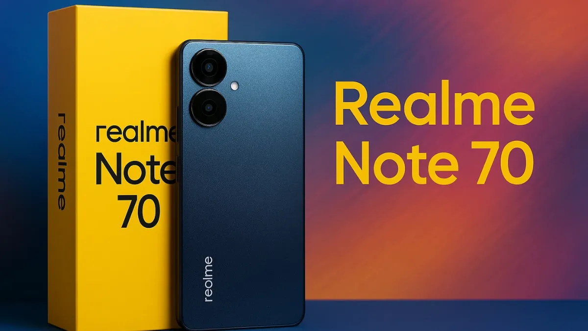 Realme Note 70